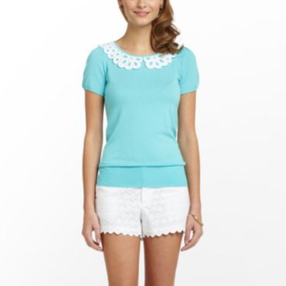 Women's Lilly Pulitzer cap sleeve sweater